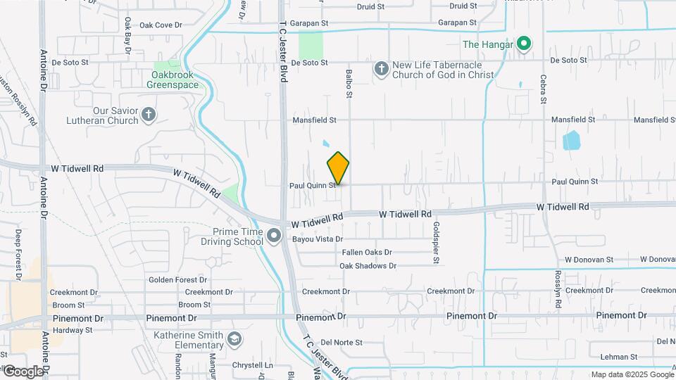 5614 Green Rise Ln Map and Location Details