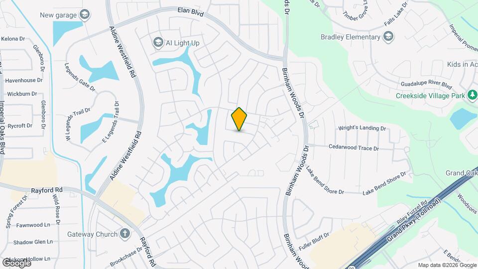 3506 Cactus Creek Dr Map and Location Details