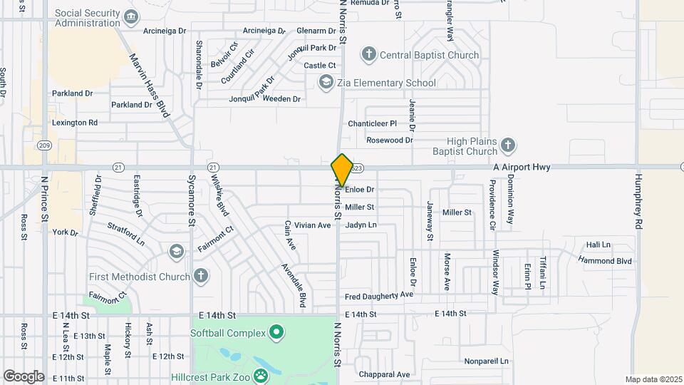 1901 Enloe Dr Map and Location Details