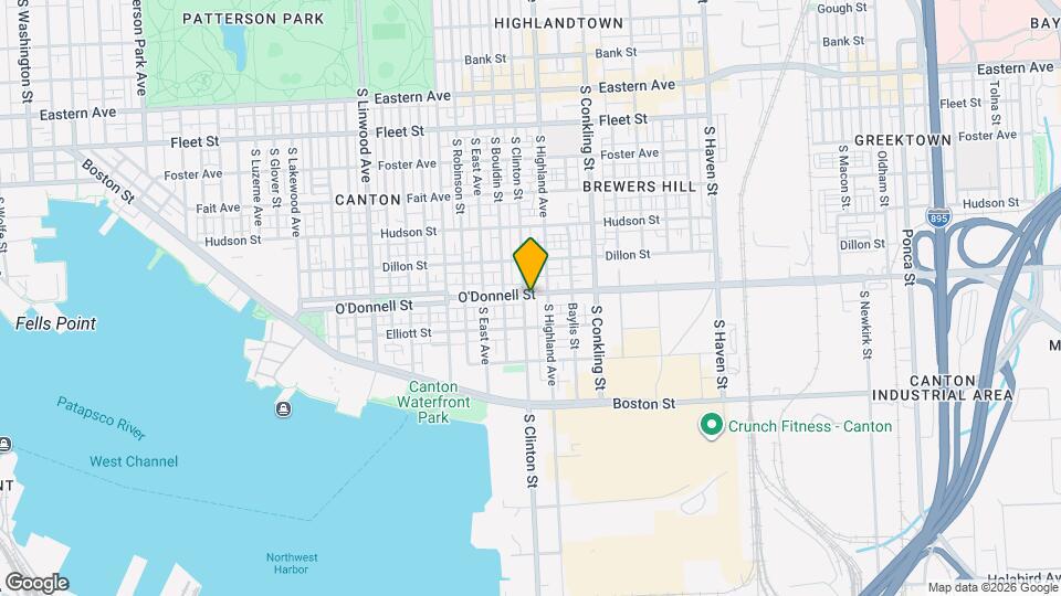 1101 1/2 S Clinton St Mapa y Detalles de la Ubicación