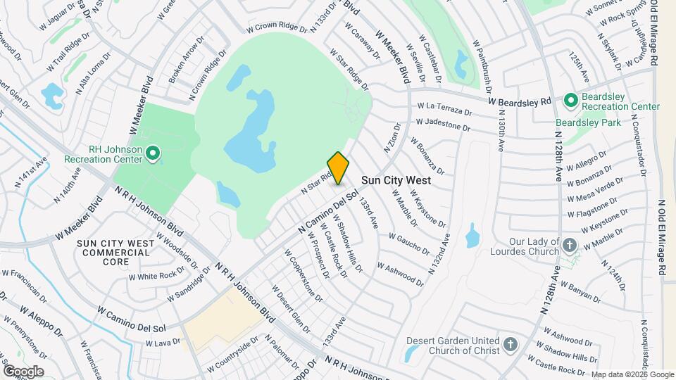 19667 N Star Ridge Dr Map and Location Details