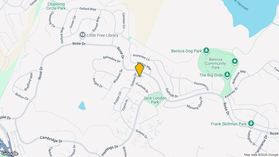 543 Wisteria Ct Map and Location Details