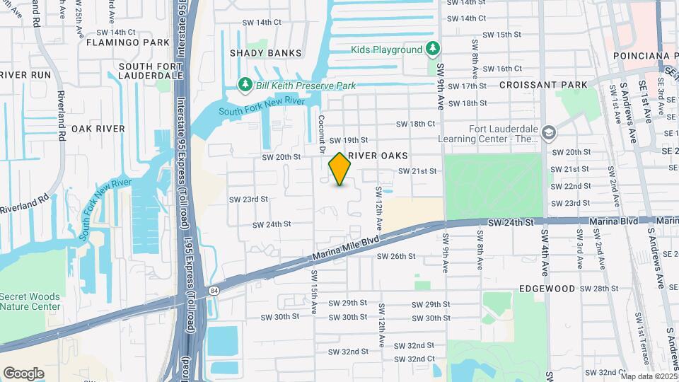 1419 SW 23rd St Mapa y Detalles de la Ubicación