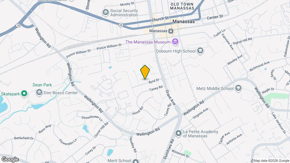 9262 Byrd Dr Map and Location Details