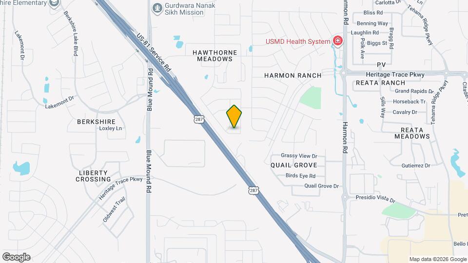 9312 Belle River Trl Map and Location Details