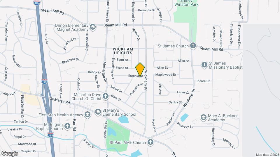 4704 Estonia St Map and Location Details