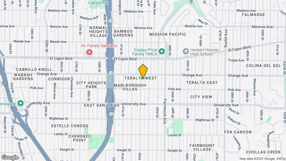 4159 42nd St Map and Location Details