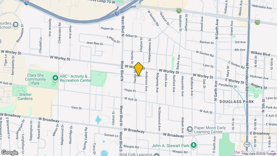 812 Again St Map and Location Details