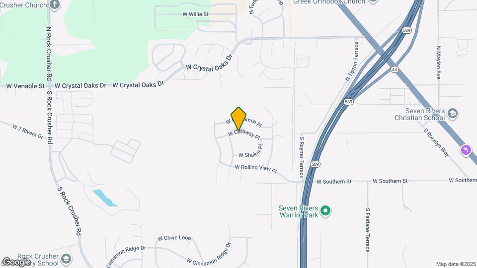 250 S Caraway Point Map and Location Details