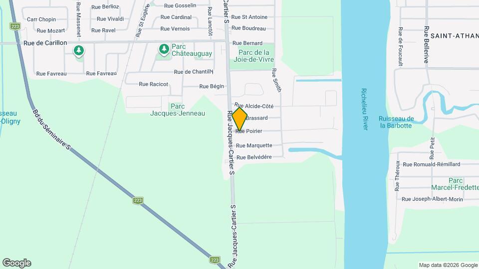 142 Poirier Rue Map and Location Details