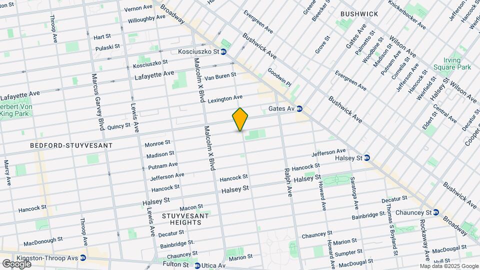 114 Patchen Ave Map and Location Details