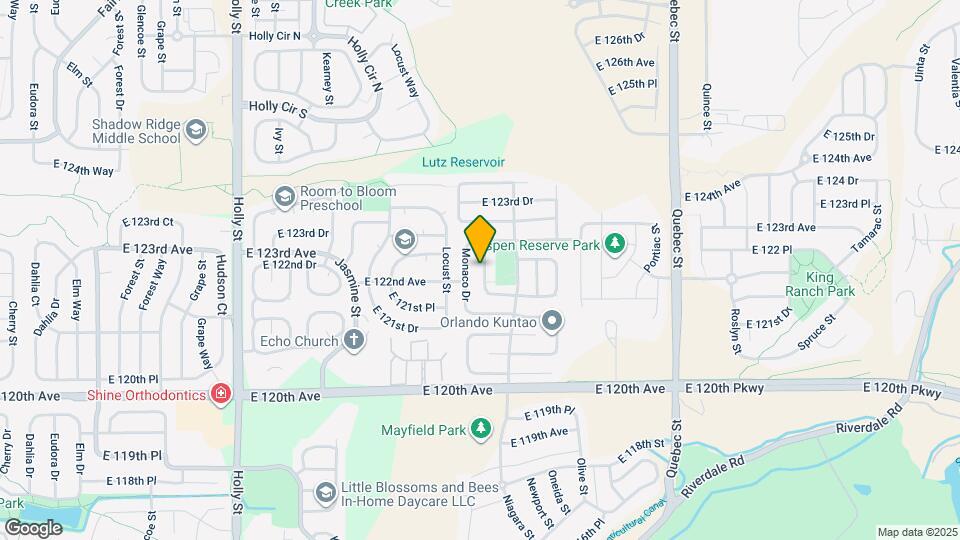 12231 Magnolia Way Map and Location Details