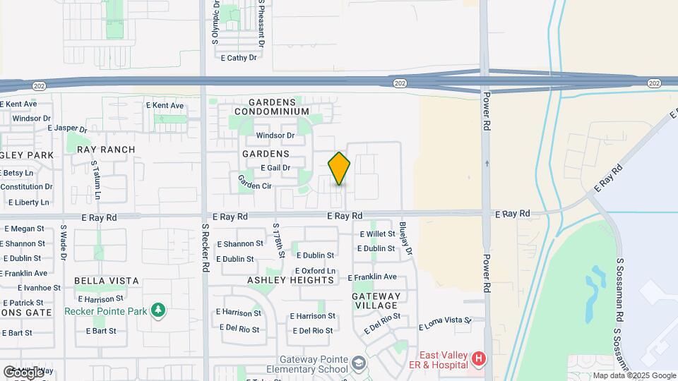 1528 S Roadrunner Dr Map and Location Details