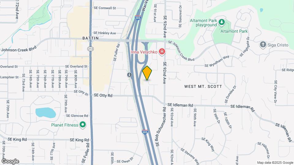 8900 SE Chloe Ln Map and Location Details