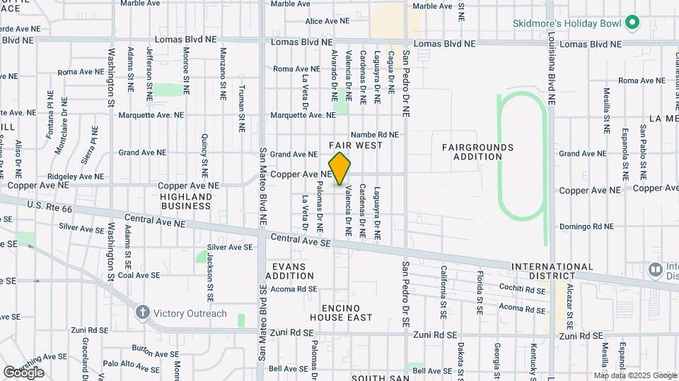 5807 Zia Rd NE Mapa y Detalles de la Ubicación