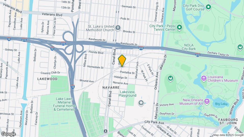 5619 Vicksburg St Map and Location Details