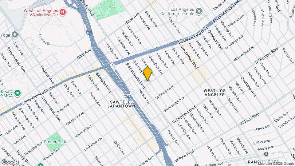 11061 Missouri Ave, Unit 3 Mapa y Detalles de la Ubicación