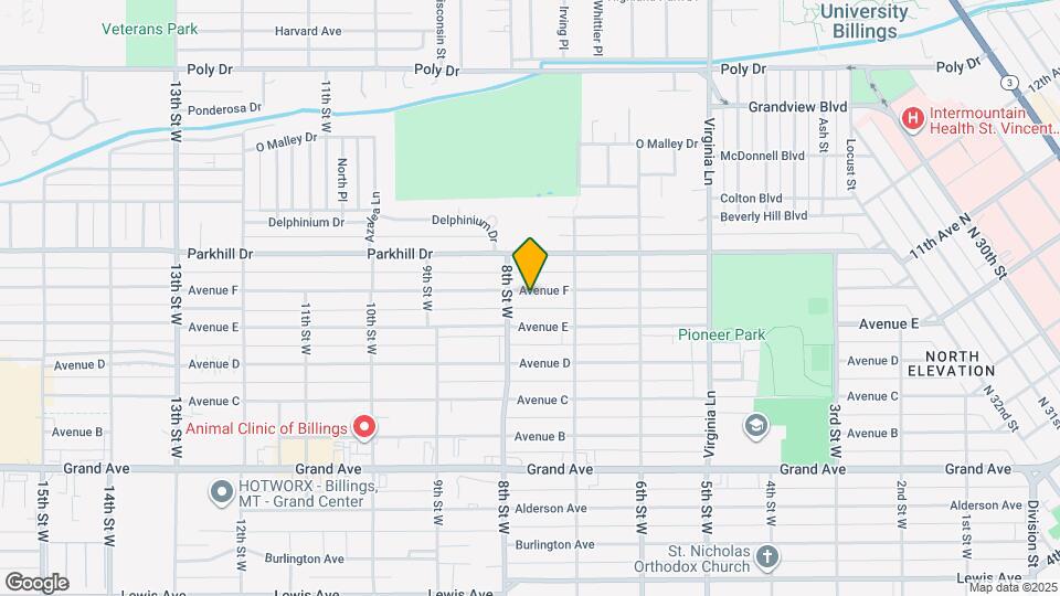 732 Avenue F Map and Location Details