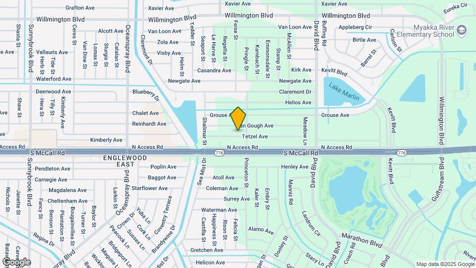 12054 Tetzel Ave Map and Location Details