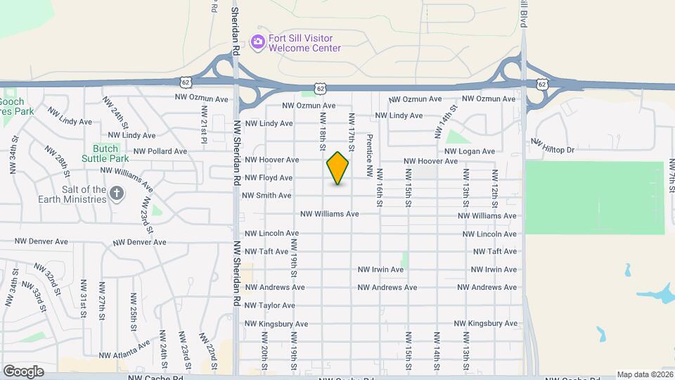 1709 NW Smith Ave Map and Location Details