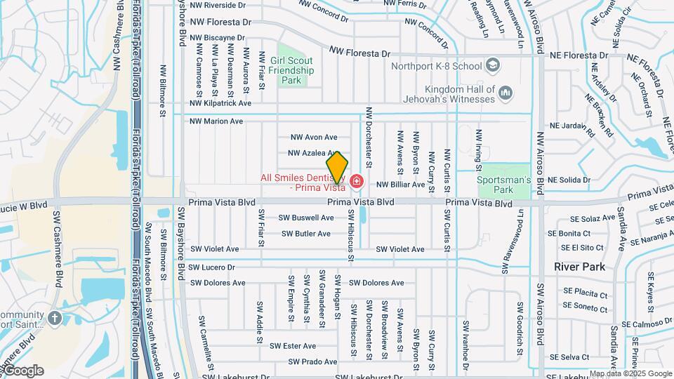 510 NW Billiar Ave Map and Location Details