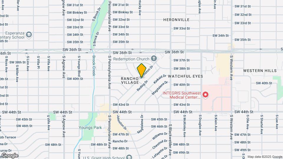1504 Johnston Dr Map and Location Details