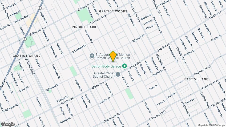 3808 Seneca St Map and Location Details