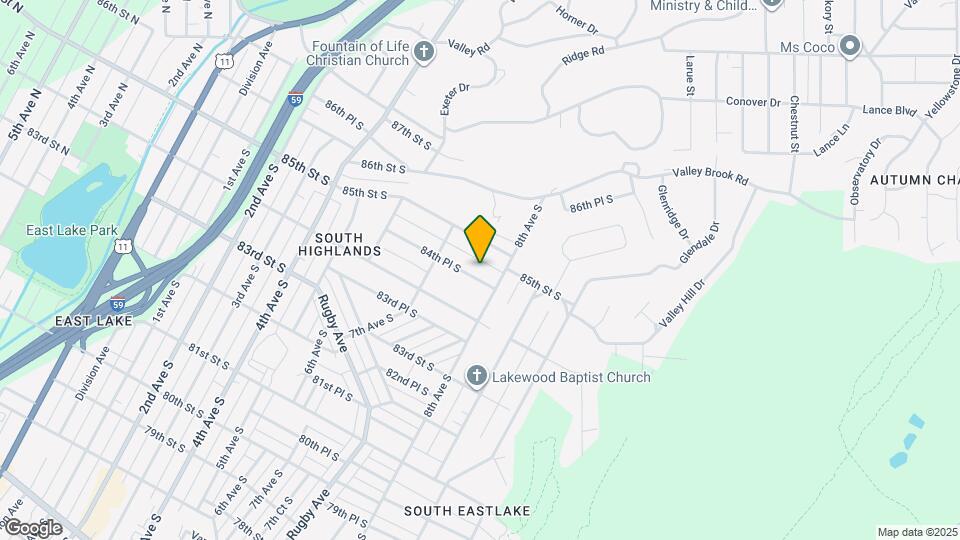 737 84th Pl S Map and Location Details