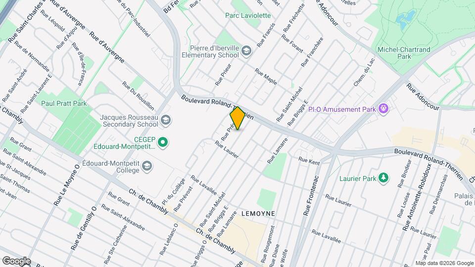 581 Leblanc Rue E Map and Location Details