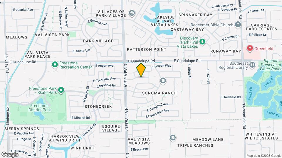 1673 E Tremaine Ave Mapa y Detalles de la Ubicación