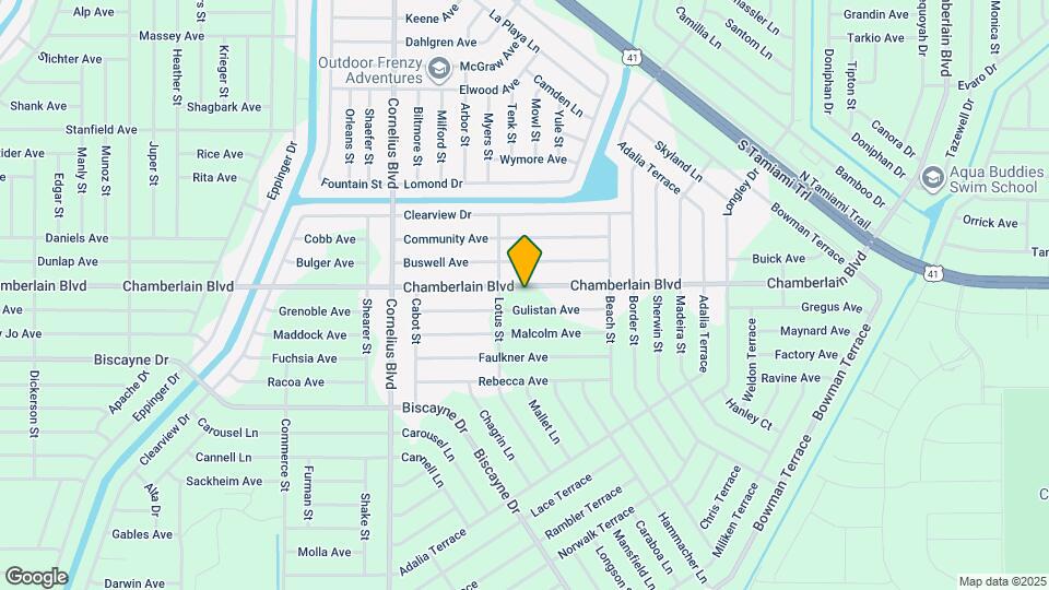 15167 Chamberlain Blvd Map and Location Details