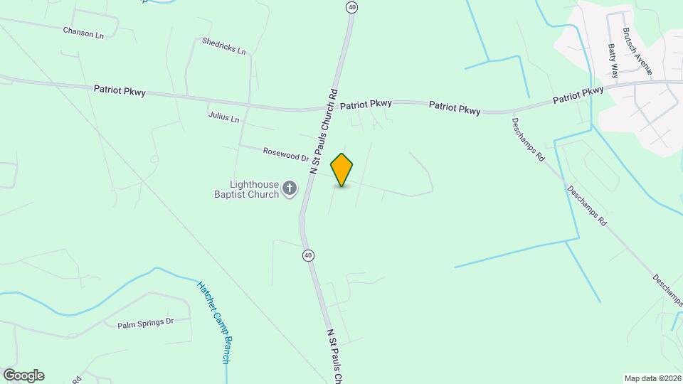 420 New Castle St Map and Location Details