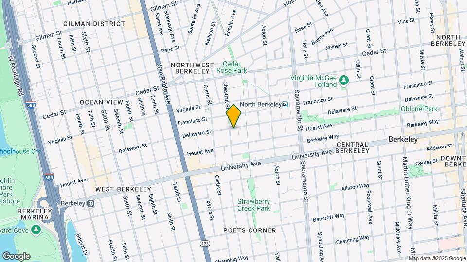 1244 Delaware St Mapa y Detalles de la Ubicación