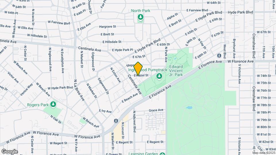 524 E Hazel St Mapa y Detalles de la Ubicación
