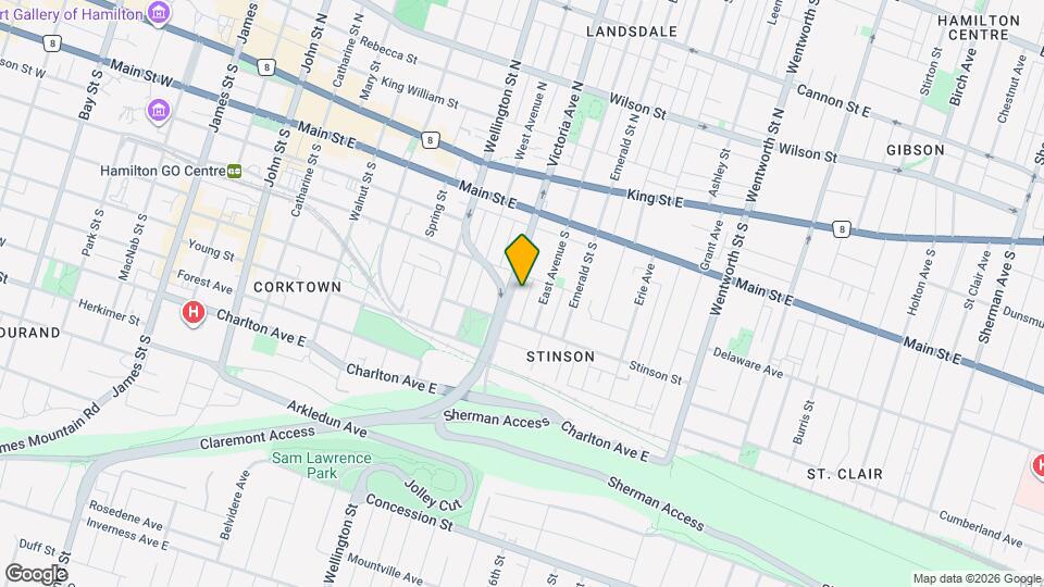 103 Victoria Ave S, Unit 103 Map and Location Details
