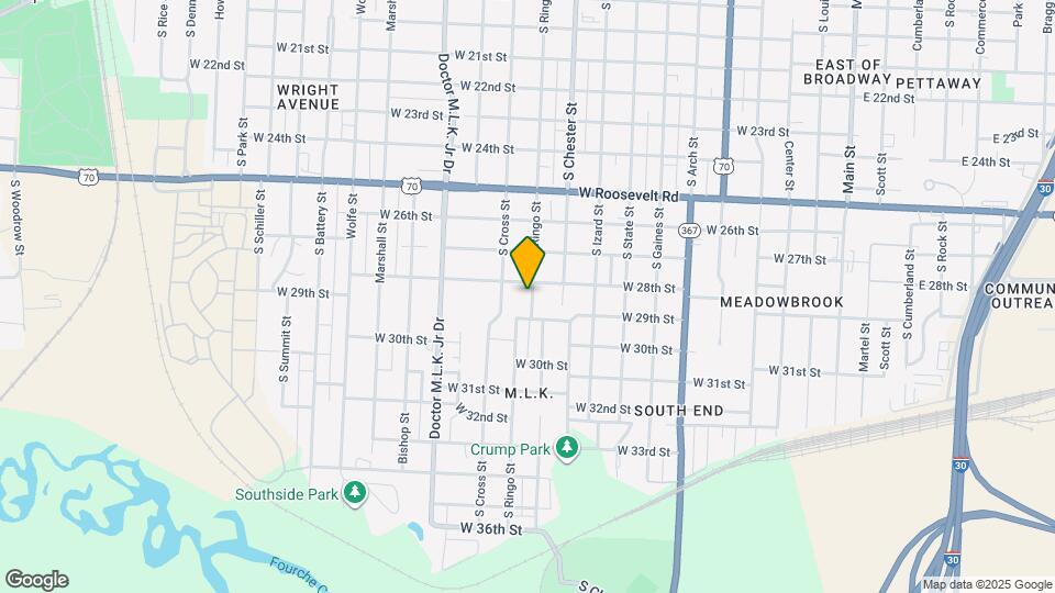 2810 S Ringo St Map and Location Details