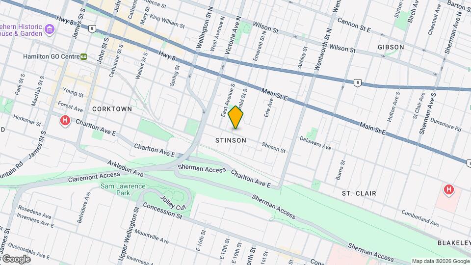 147 Emerald St S Map and Location Details