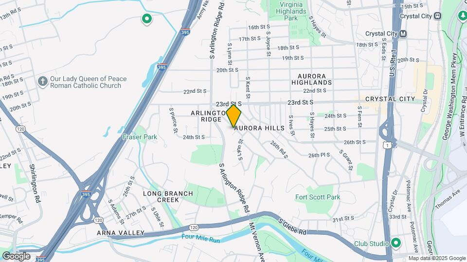 1208 S Oakcrest Rd Map and Location Details