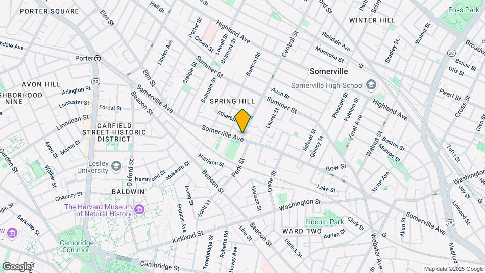 2 Central St, Unit 5 Map and Location Details