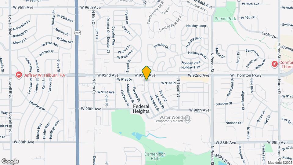 9133 Rampart St Map and Location Details