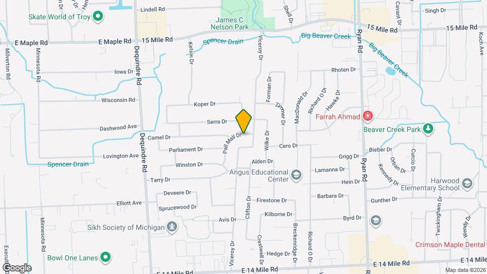 2758 Pall Mall Dr Map and Location Details