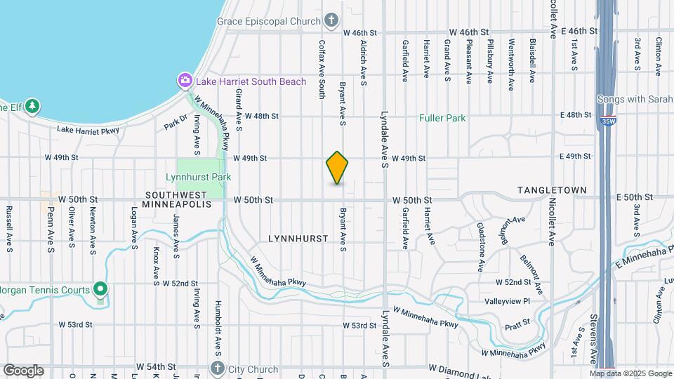 4942 Bryant Ave S, Unit 1 Map and Location Details
