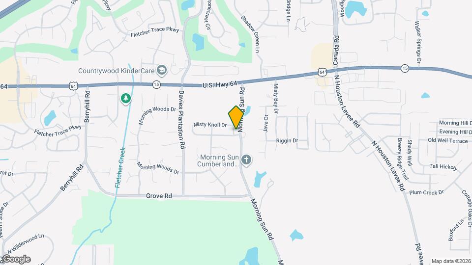 2770 Hidden Falls Dr Map and Location Details