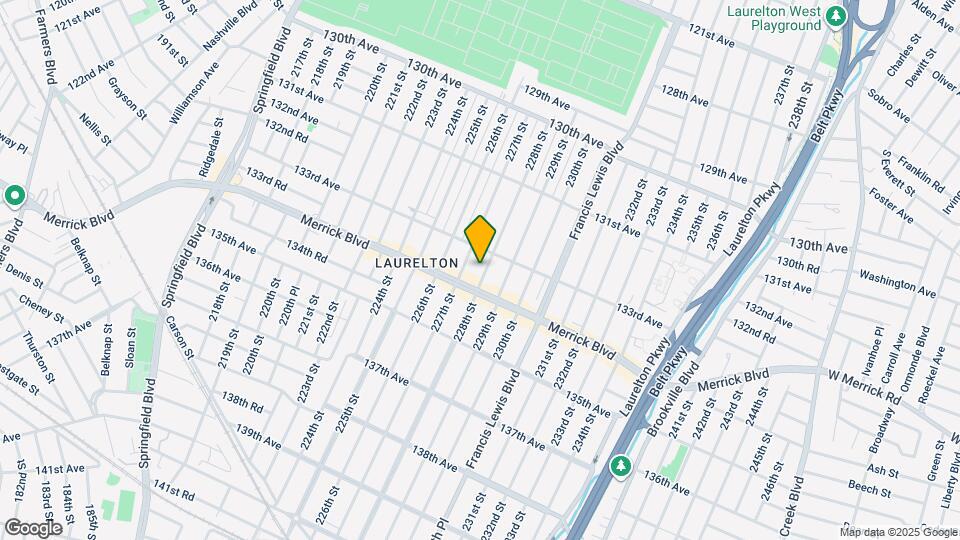 133-22 228th St Map and Location Details