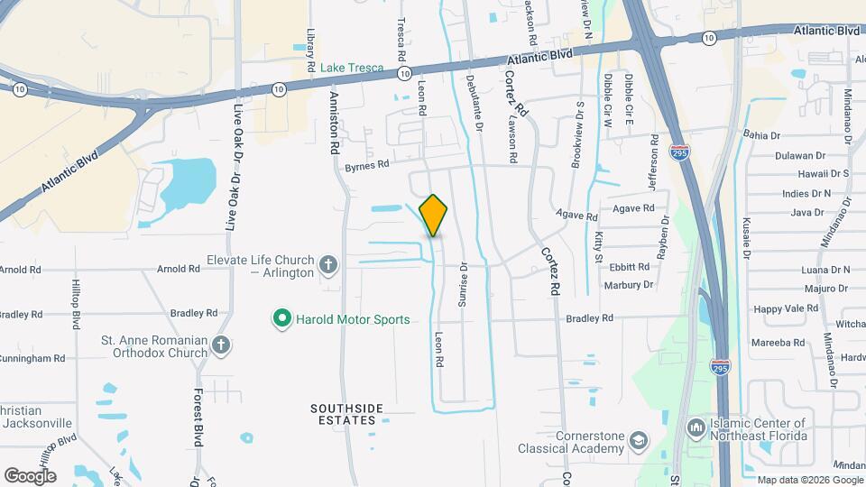 1938 Leon Rd Map and Location Details