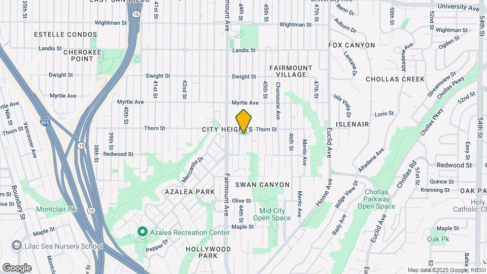 Villa Escondido Mapa y Detalles de la Ubicación