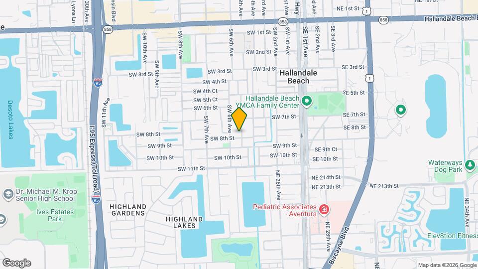 738 SW 5th Ave Map and Location Details