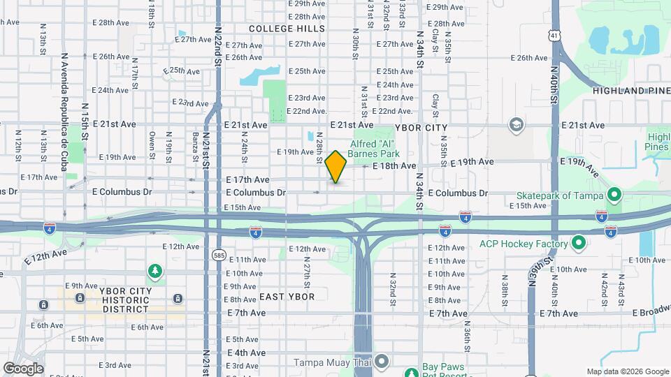 2904 E Columbus Dr Map and Location Details