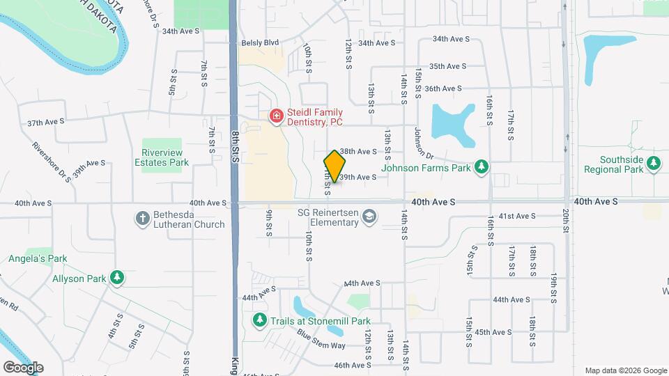 1113 39th Ave S Mapa y Detalles de la Ubicación