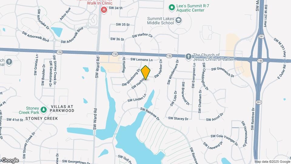 3903 SW Linden Ln Map and Location Details